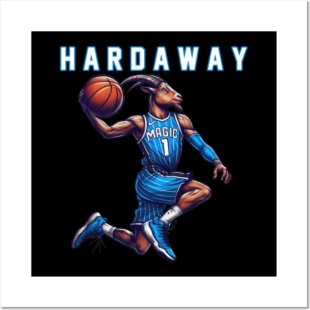 Penny Hardaway Goated Orlando Magic Wall Art by DarkWave